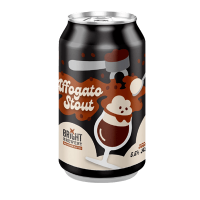 Bright Affogato Stout 355ml Can Craft Beer Bright Brewery