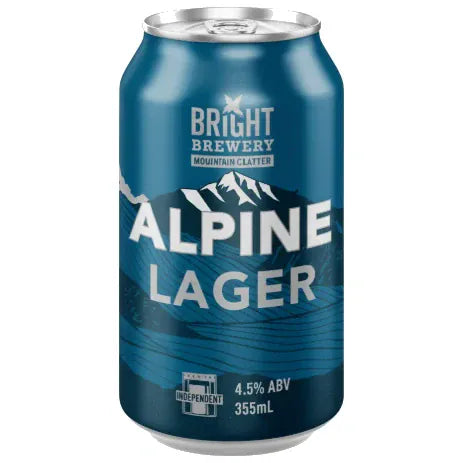 Bright Brewery Alpine Lager 355ml Can Craft Beer Bright Brewery