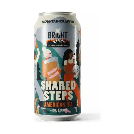 Bright Brewery Pink Boots Shared Steps American IPA 440ml Can Craft Beer Bright Brewery