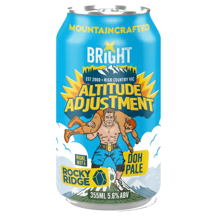 Bright Brewery x Rocky Ridge Altitude Adjustment Hazy Pale Ale 355ml Can Craft Beer Bright Brewery