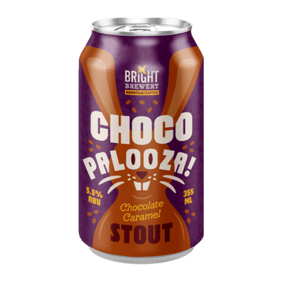 Bright Chocopalooza Caramel & Chocolate Stout 355ml Can Craft Beer Bright Brewery