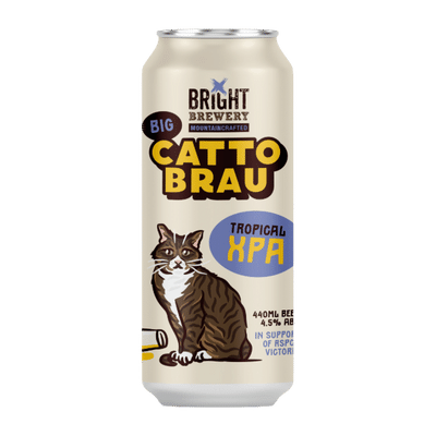 Bright DoggoBrau/CattoBrau Tropical XPA 440ml Can Craft Beer Bright Brewery
