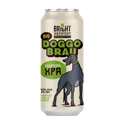 Bright DoggoBrau/CattoBrau Tropical XPA 440ml Can Craft Beer Bright Brewery