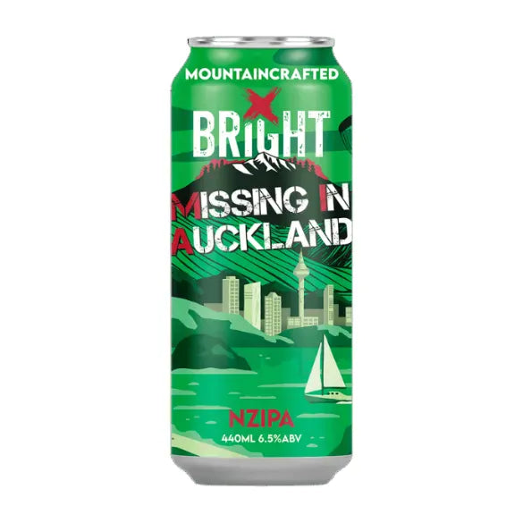 Bright Missing In Auckland NZ IPA 440ml Can Craft Beer Bright