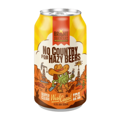 Bright No Country For Hazy Beers WC IPA 355ml Can Craft Beer Bright Brewery
