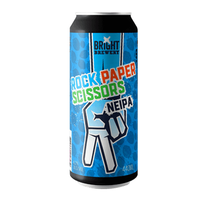 Bright Rock Paper Scissors NEIPA Single Craft Beer Bright Brewery