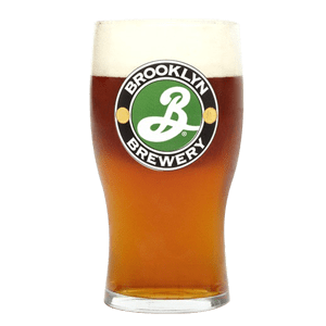Brooklyn Brewery Schooner Style Pint Glass Glassware Brooklyn Brewery