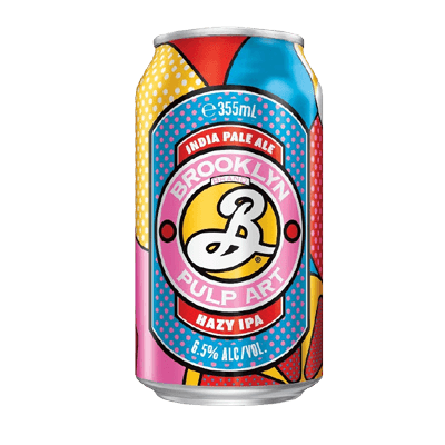 Brooklyn Pulp Art Hazy IPA 355ml Can Craft Beer Brooklyn Brewery