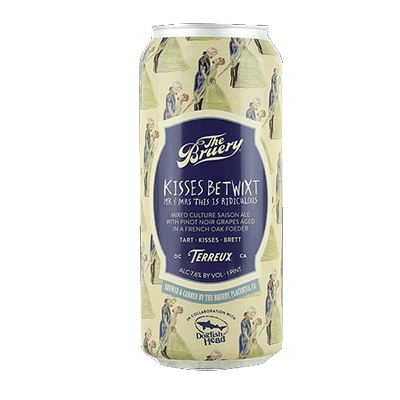 Bruery Terreux / Dogfish Head Kisses Betwixt Mr. & Mrs. This Is Ridiculous Saison Craft Beer The Bruery