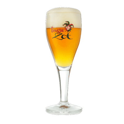 Brugse Zot Beer Glass Glassware Brouwerij De Halve Maan