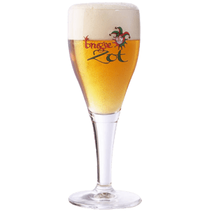 Brugse Zot Stemmed Beer Glass Glassware Brouwerij De Halve Maan