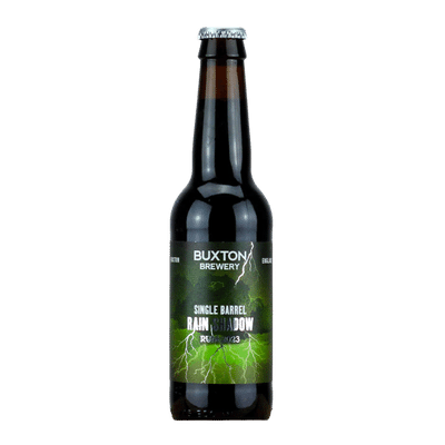 Buxton Single Barrel Rain Shadow 2023 Rum Barrel Aged Imperial Stout 330ml Bottle Craft Beer Buxton Brewery