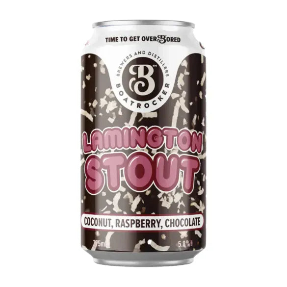 Capital Brewing Lamington Stout 375ml Can Craft Beer Capital Brewing