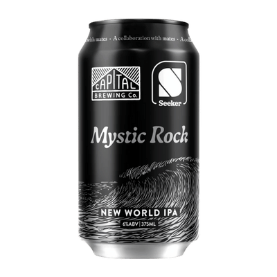 Capital x Seeker Mystic Rock New World IPA 375ml Can Craft Beer Capital Brewing Co