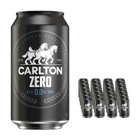 Carlton Zero Non Alcoholic Beer Cans
