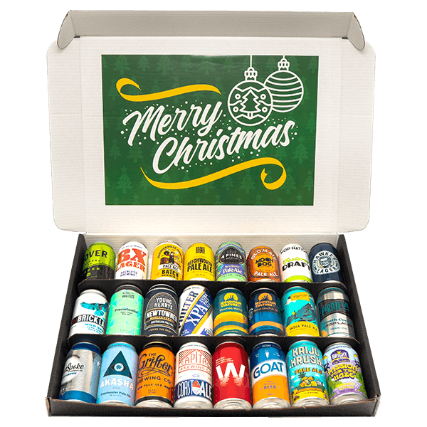 Christmas 24 Beer Box Gift Boxes & Tins Beer Cartel