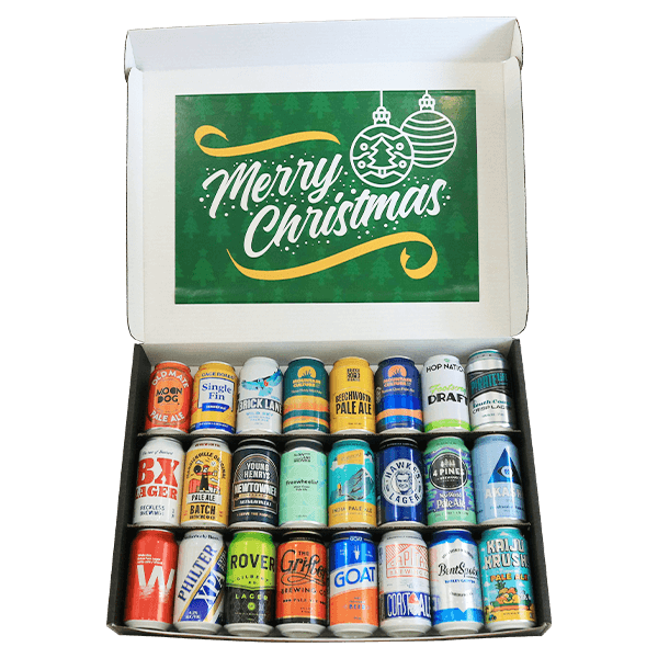 Christmas 24 Beer Box Gift Boxes & Tins Beer Cartel