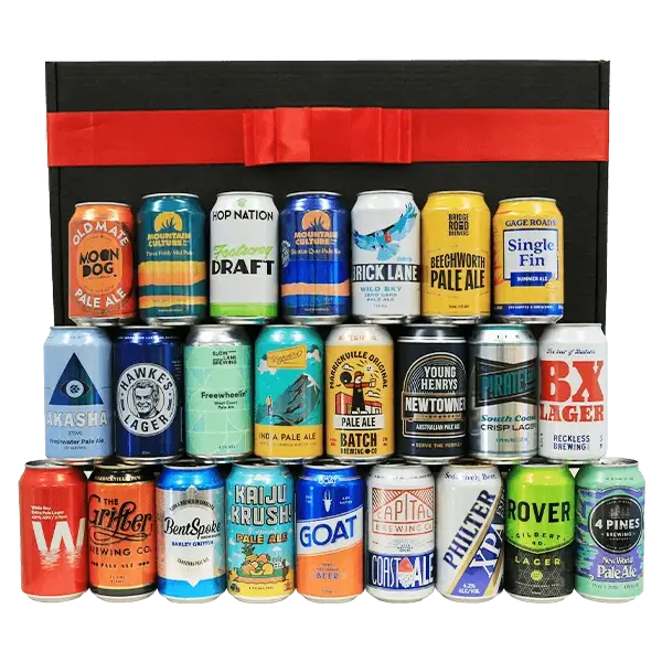 Christmas 24 Beer Box Gift Boxes & Tins Beer Cartel