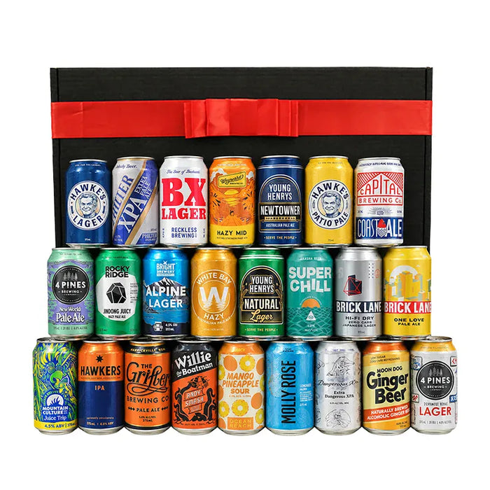 Christmas 24 Beer Box Gift Boxes & Tins Beer Cartel