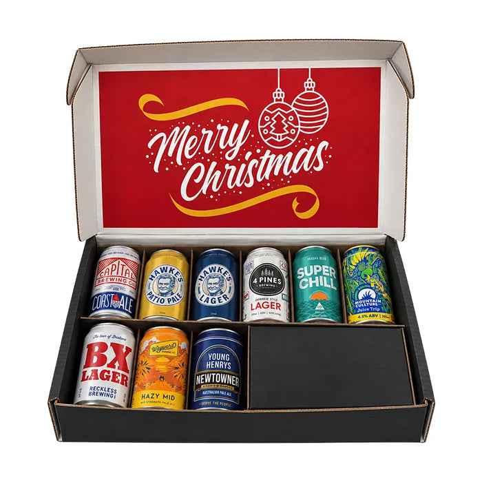 Christmas Beer Hamper Gift Boxes & Tins Beer Cartel
