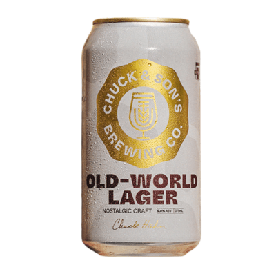 Chuck & Son's Old World Lager 375ml Can Craft Beer Chuck & Son's Brewing Co.