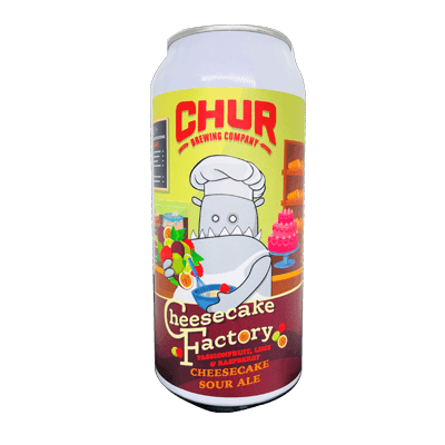 Chur Cheesecake Factory Sour Ale Single Craft Beer Chur Brewing Company
