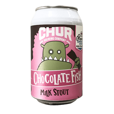 Chur Chocolate Fish Milk Stout Single Chur Brewing Company
