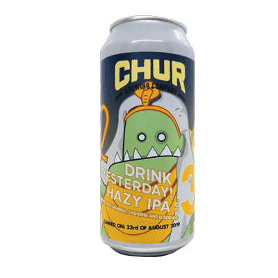 Chur Drink Yesterday Hazy IPA - No.3 Single Chur Brewing Company