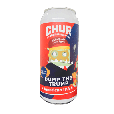 Chur Dump The Trump IPA 440ml Can Craft Beer Chur Brewing Company