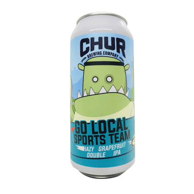 Chur Go Local Sports Team Grapefruit DIPA Single Chur Brewing Company