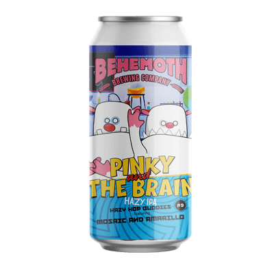 Chur Hop Buddies #9 Pinky and The Brain Hazy IPA Single Craft Beer Chur Brewing Company