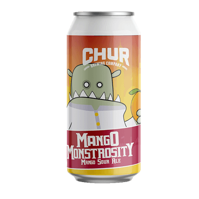 Chur Mango Monstrosity Mango Sour Ale Single Craft Beer Chur Brewing Company