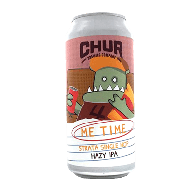 Chur Me Time Strata Single Hop Hazy IPA Single Craft Beer Chur Brewing Company