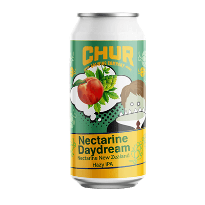 Chur Nectarine Daydream Hazy IPA Craft Beer Chur Brewing Company