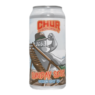 Chur Sunday Sesh Session Hazy IPA 440ml Can Craft Beer Chur Brewing Company