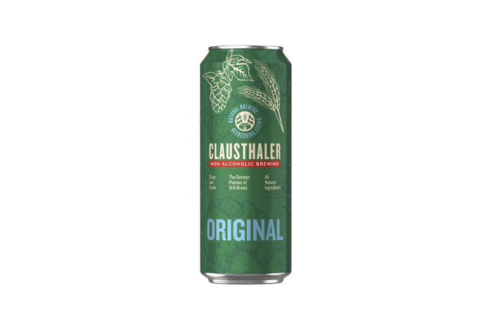 Clausthaler Original Non Alcoholic Beer Can Sans Drinks Bundle Clausthaler