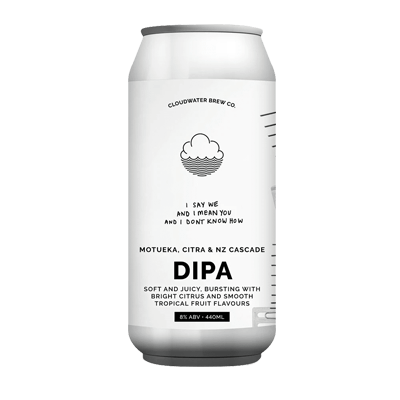 Cloudwater I Say We And I Mean You And I Don't Know How DIPA Craft Beer Cloudwater Brew Co
