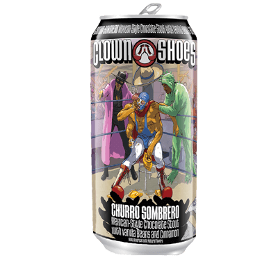 Clown Shoes Churro Sombrero Pastry Stout Single Craft Beer Clown Shoes Beer