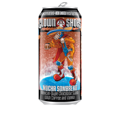 Clown Shoes Mocha Sombrero Chocolate Stout Craft Beer Clown Shoes Beer