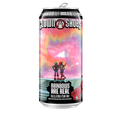 Clown Shoes Rainbows Are Real Hazy IPA Craft Beer Clown Shoes Beer