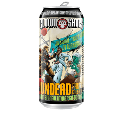 Clown Shoes Undead Party Crasher Imperial Stout 473ml Can Craft Beer Clown Shoes Beer