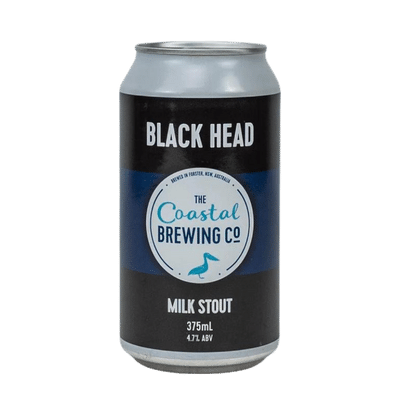 Coastal Black Head Milk Stout 375ml Can Craft Beer The Coastal Brewing Company