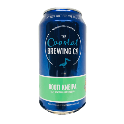 Coastal Booti KNEIPA Hazy IPA Craft Beer The Coastal Brewing Company