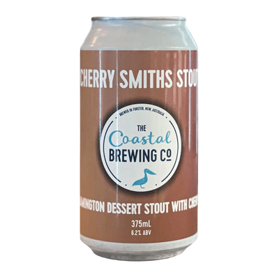 Coastal Cherry Smiths Lamington Dessert Stout 375ml Can Craft Beer The Coastal Brewing Co