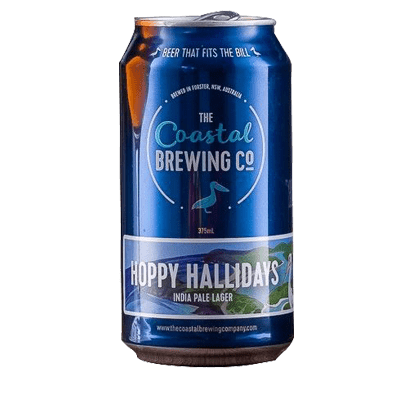 Coastal Hoppy Hallidays IPL Craft Beer The Coastal Brewing Company