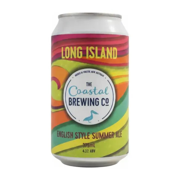 Coastal Long Island Summer Ale 375ml Can Craft Beer The Coastal Brewing Co