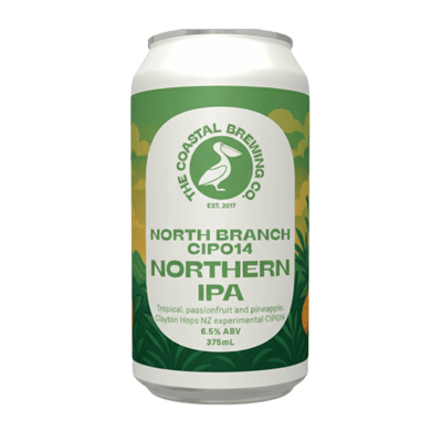 Coastal North Branch CIP014 Northern IPA 375ml Can Craft Beer The Coastal Brewing Co