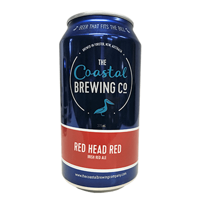 Coastal Red Head Red Ale The Coastal Brewing Company