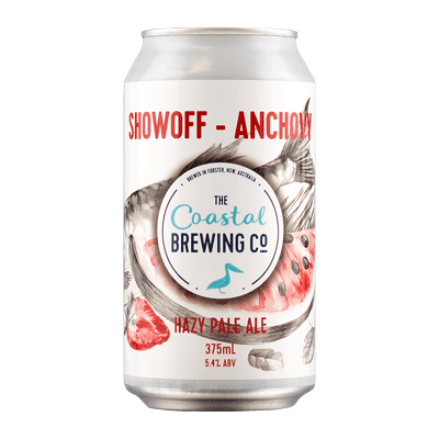 Coastal Showoff Anchovy Hazy Pale Ale 375ml Can Craft Beer The Coastal Brewing Company