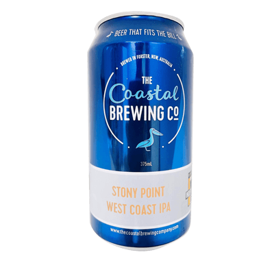 Coastal Stony Point West Coast IPA 375ml Can Craft Beer The Coastal Brewing Company